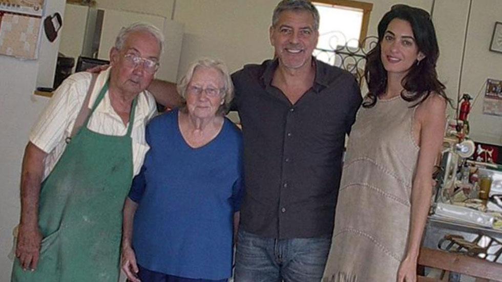 George Clooney & Amal Clooney Visit Kentucky