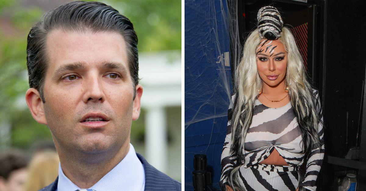 Photo of Donald Trump Jr. and Aubrey O'Day