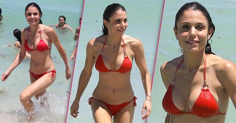 //beth frankel red bikini