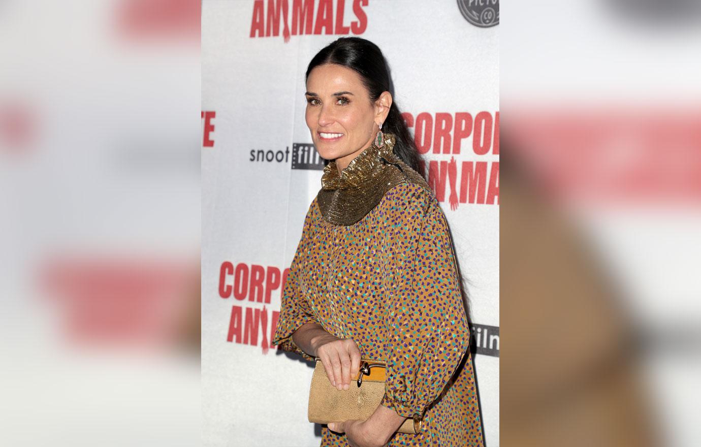 Demi Moore On Red Carpet After Miscarriage News In Interview