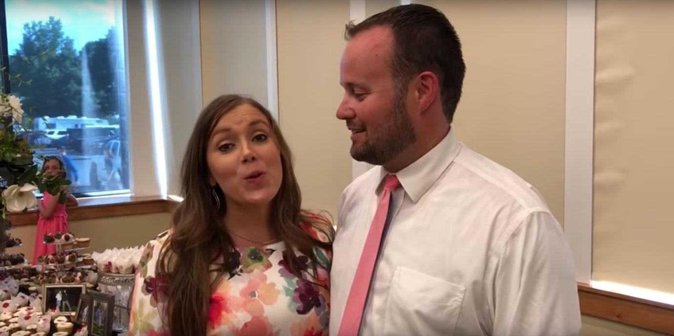 josh duggar wife anna unhappy anniversary celebration