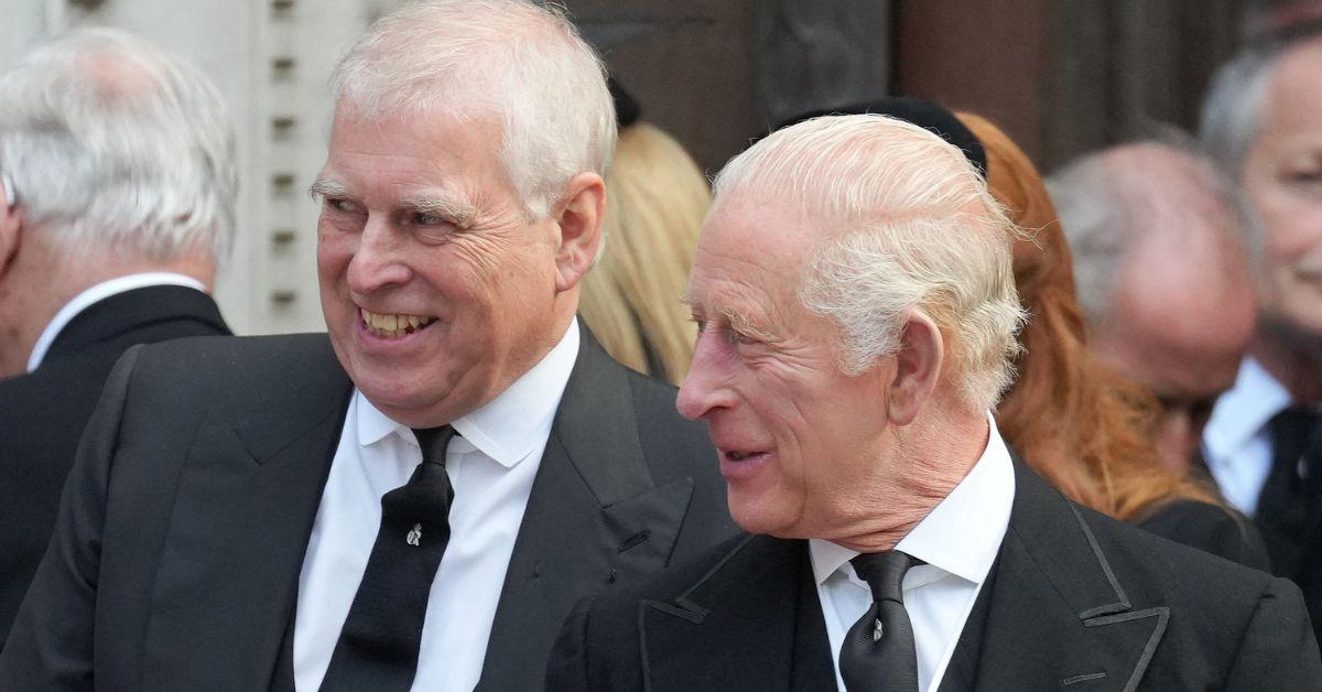 Photo of Andrew Windsor and King Charles