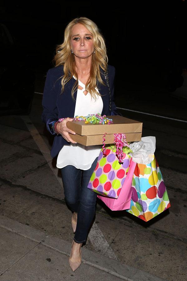 Kim Richards Sad At Kathy Hilton's Birthday Dinner​