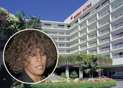 //whitney houston beverly hilton