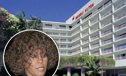 //whitney houston beverly hilton
