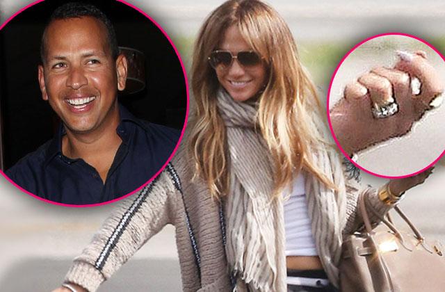 Arod and hot sale jlo ring