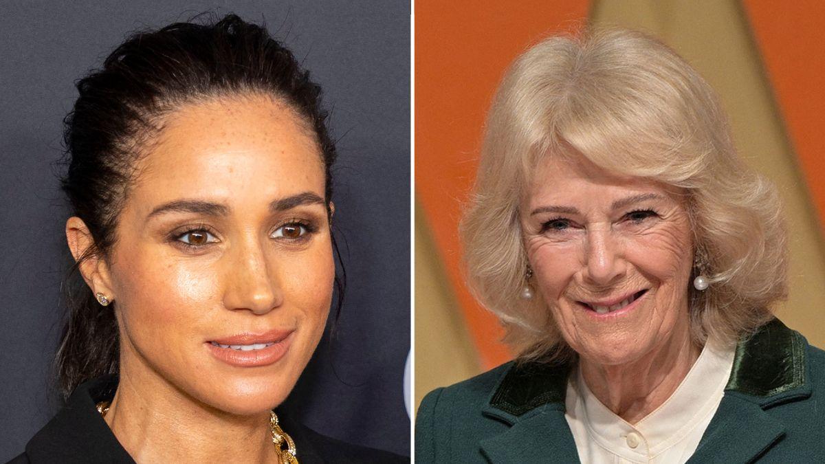 picture of Meghan Markle and Queen Camilla