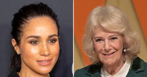 picture of Meghan Markle and Queen Camilla