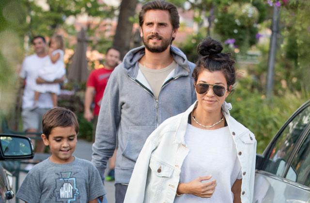 Kourtney Kardashian Scott Disick Baby Kids Therapy