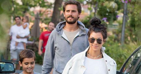 Kourtney Kardashian Scott Disick Baby Kids Therapy