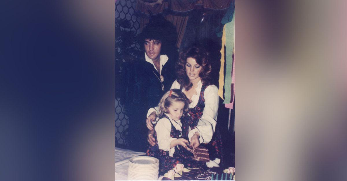 Elvis and Priscilla Presley separated in 1972.