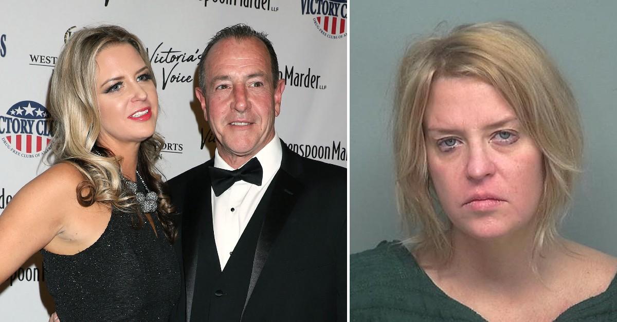 Composite photo of Michael Lohan and Kate.