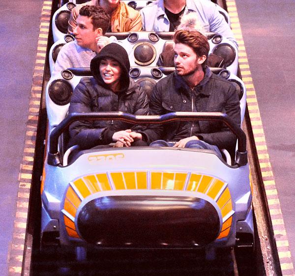 Miley Cyrus & Patrick Schwarzenegger Disneyland