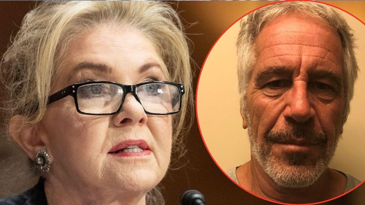 Photo of Marsha Blackburn, Jeffrey Epstein