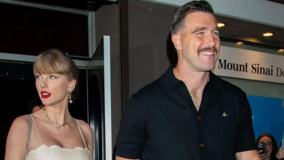 Photo of Taylor Swift and Travis Kelce
