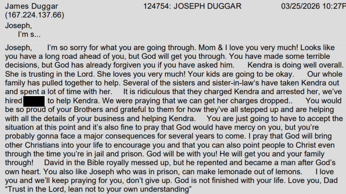 joseph duggar email