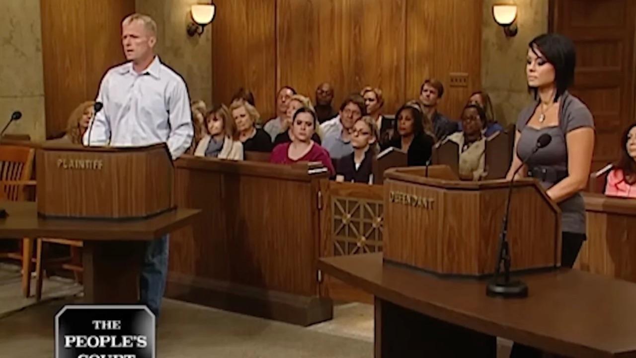 Photo of Dale Smith and Michelle Parker on The People's Court
