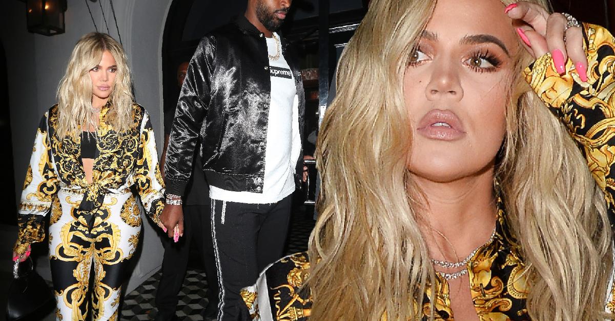 Khloe Kardashian And Tristan Thompson Dine At Craig's Restaurant