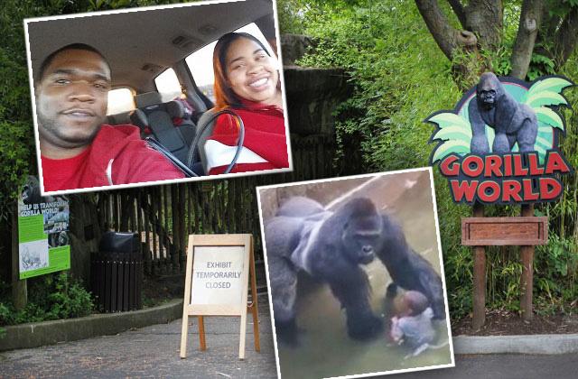 //cincinnati zoo gorila shooting harambe mom questioned police pp