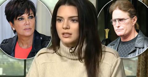 //kendall jenner on parents split