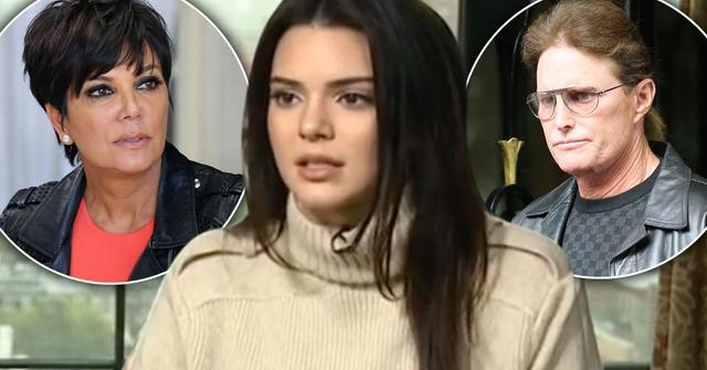 //kendall jenner on parents split