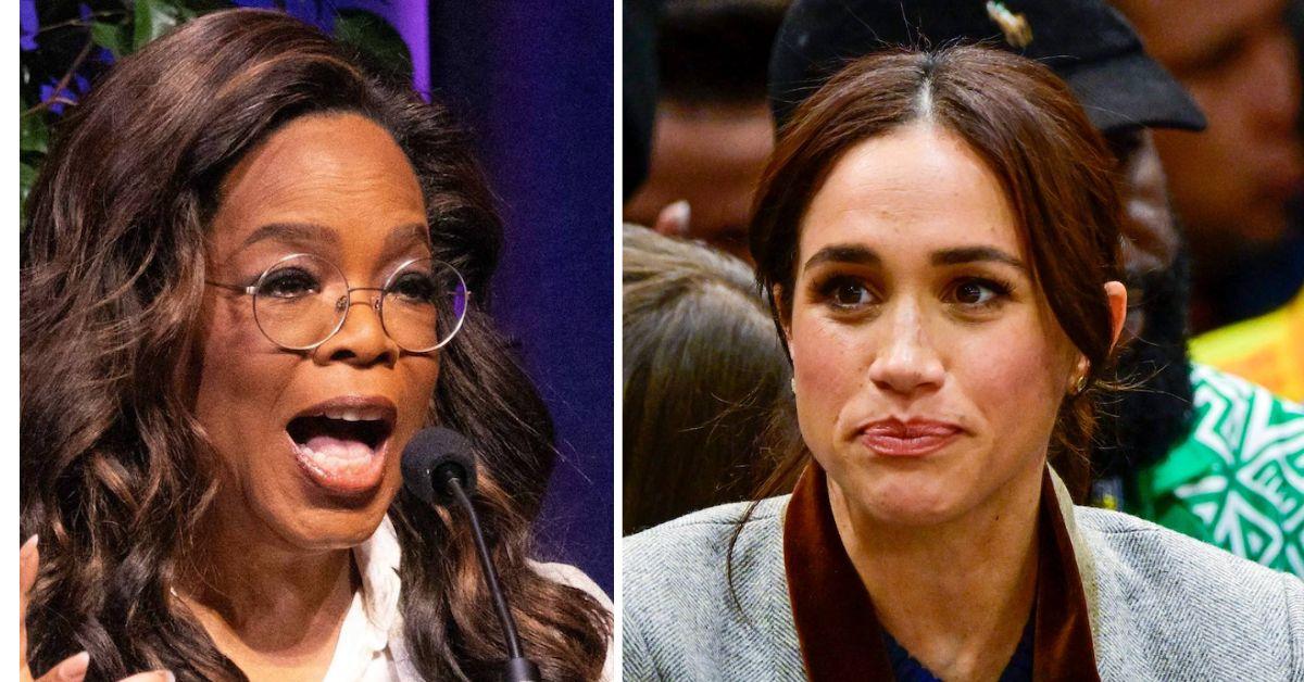 Photo of Oprah Winfrey and Meghan Markle