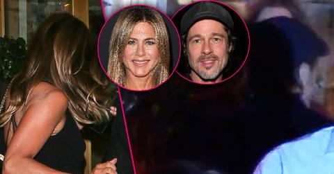 Brad Pitt Attends Ex Jennifer Aniston's 50th Birthday Party