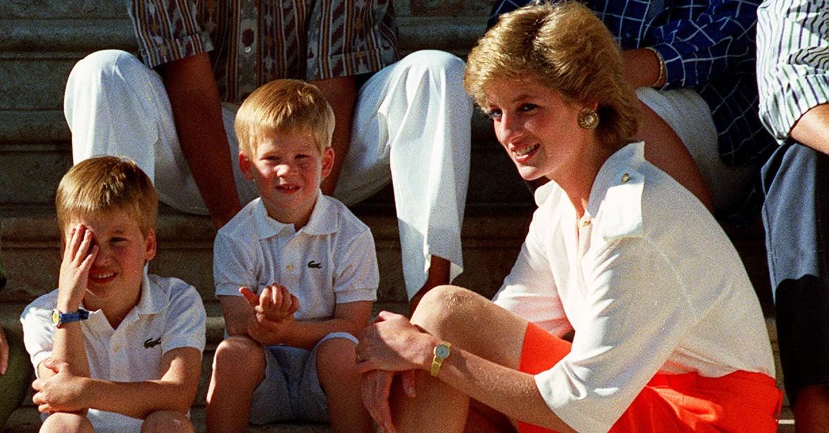 princess diana greatest pain sons prince william harry boarding school