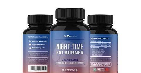MAV Nutrition Night Time Fat Burner bottle