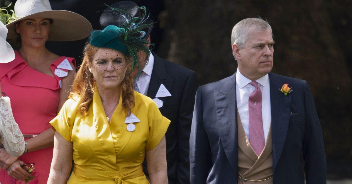 Photo of  Andrew Mountbatten-Windsor and Sarah Ferguson