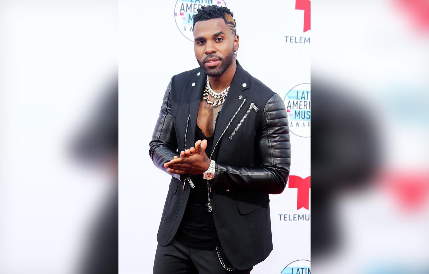 jason derulo announces split girlfriend jena frumes birth son r