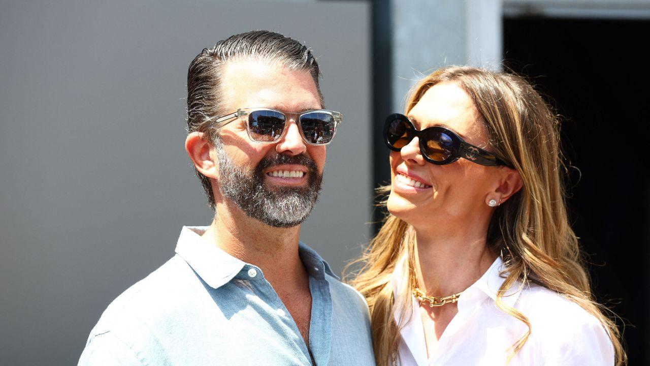 A photo of Donald Trump Jr. and Bettina Anderson