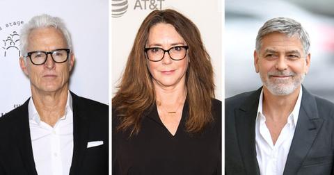 talia balsam john slattery and george clooney
