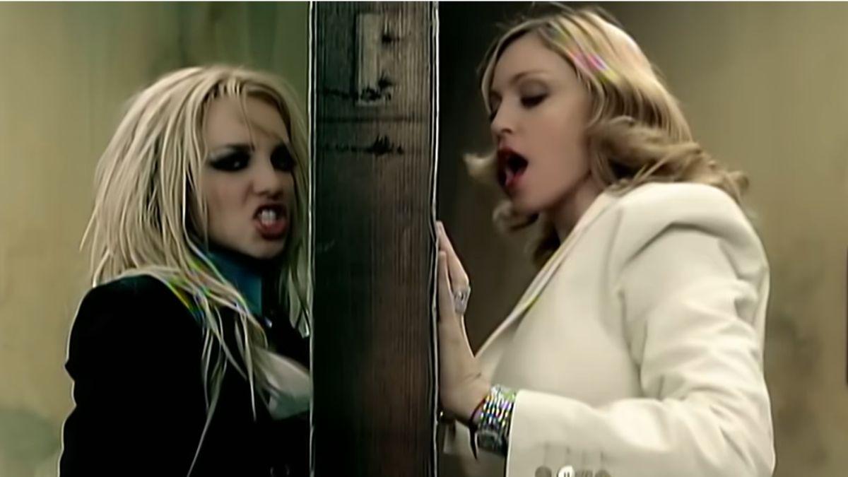 Photo of Madonna and Britney Spears