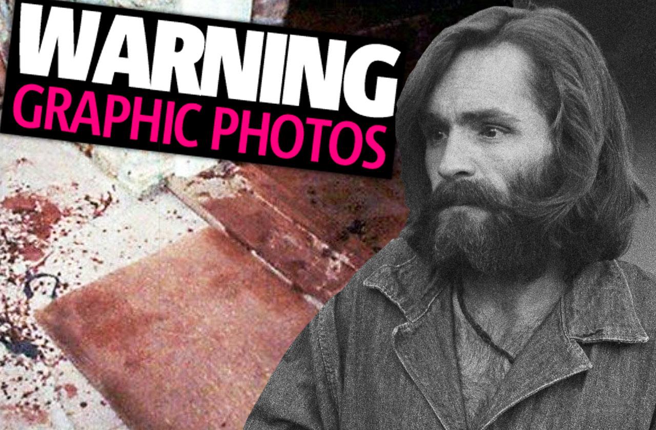 //Charles manson dead crime scene photos pp