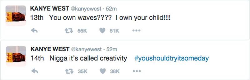 Kanye West Twitter Rant Wiz Khalifa