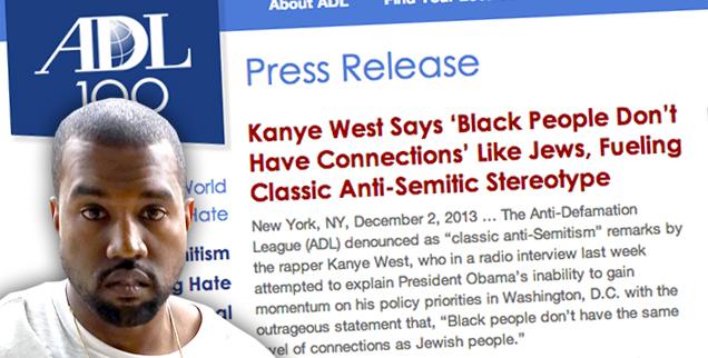 //kanye west adl blasts anti semitic comments black jewish wide