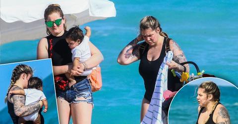 Kailyn Lowry Beach Baby Lux