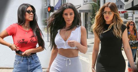 Kim Kardashian sisters film lunch kuwtk