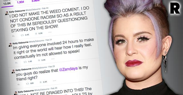 Kelly Osbourne Fashion Police Departure