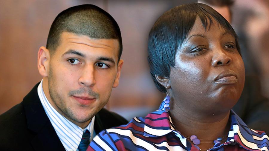 Aaron Hernandez Murder Trial Death Photo