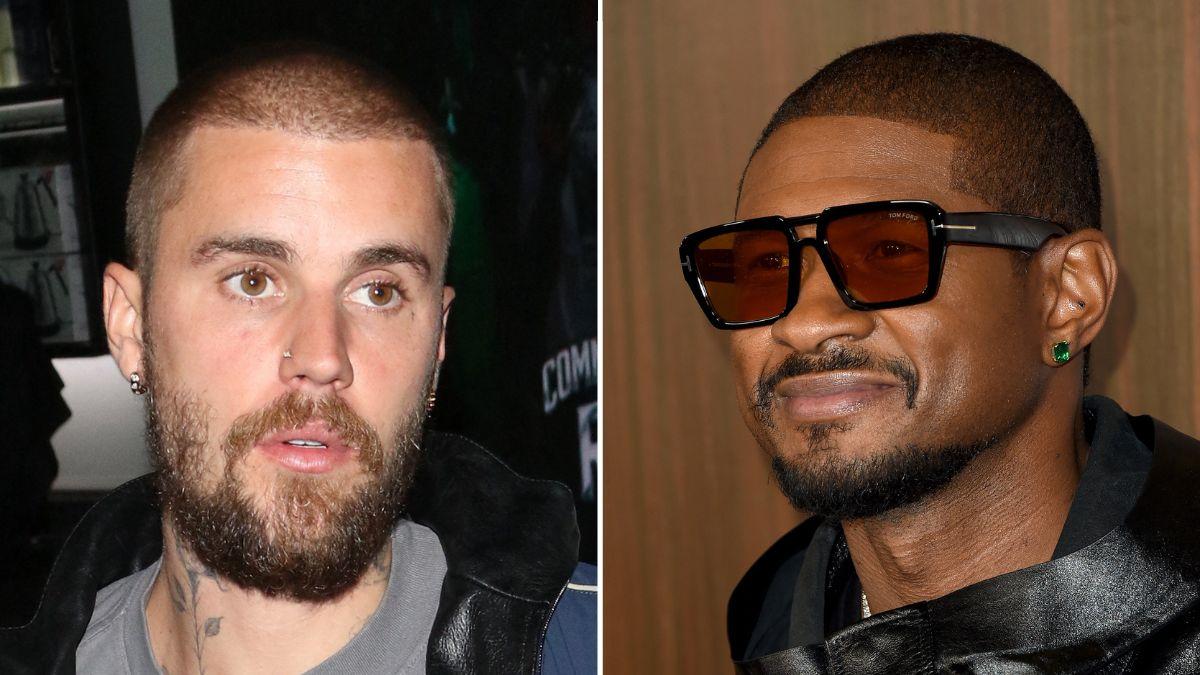 picture of Justin Bieber and Usher