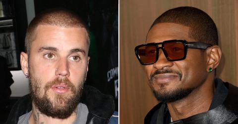 picture of Justin Bieber and Usher