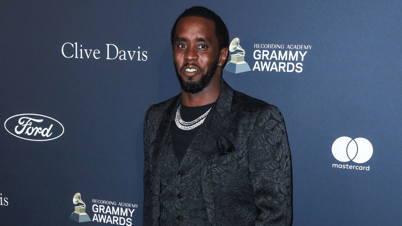 Sean "Diddy" Combs at Clive Davis party