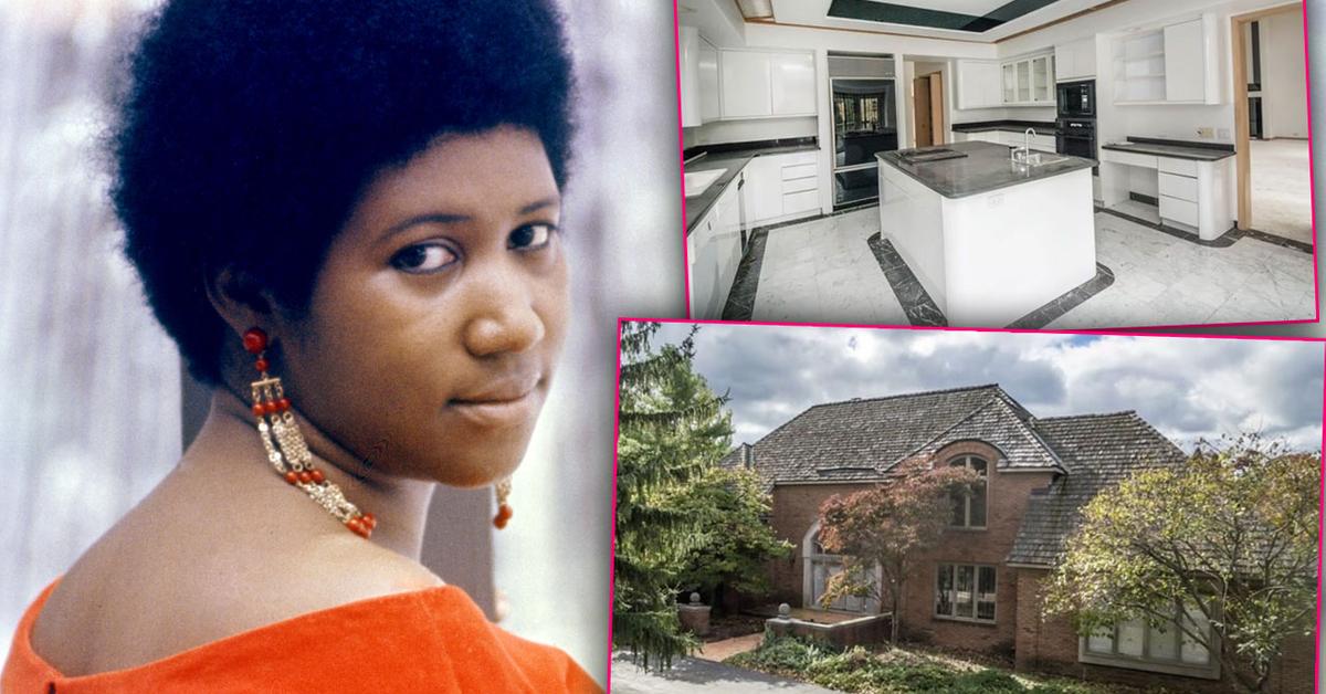 Aretha Franklin’s Michigan Home For Sale