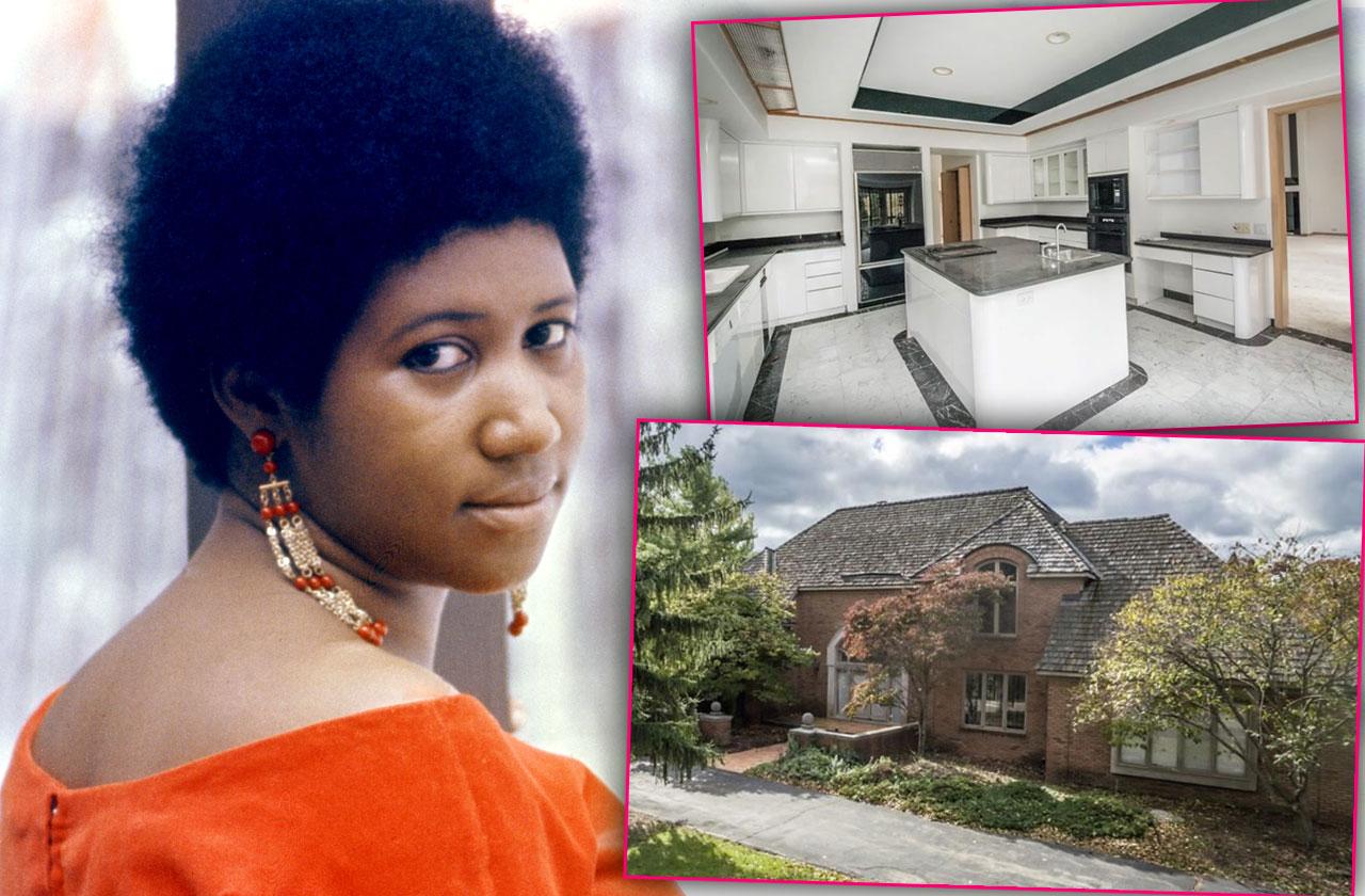 Aretha Franklin’s Michigan Home For Sale