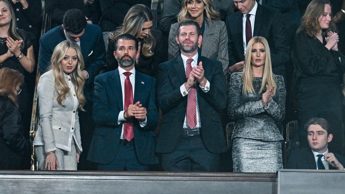 Photo of Tiffany Trump, Donald Trump, Eric Trump, Ivanka Trump, Barron Trump