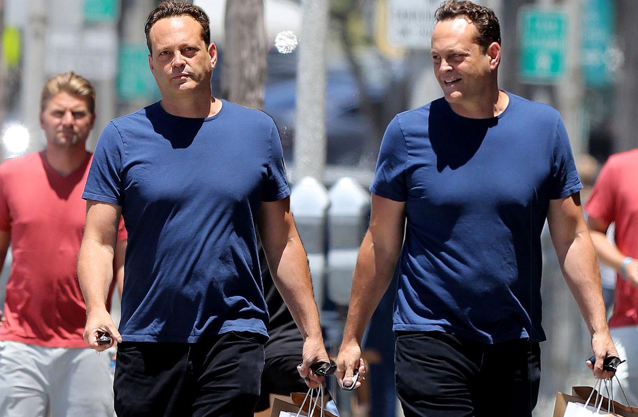 Vince Vaughn Looks Glum During Beach Day After DUI Arrest