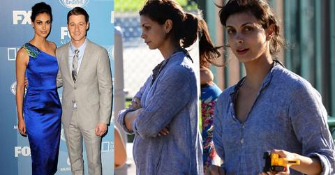 //gotham morena baccarin pregnant baby bump photos pp