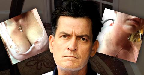 Charlie Sheen Scottine Rossi